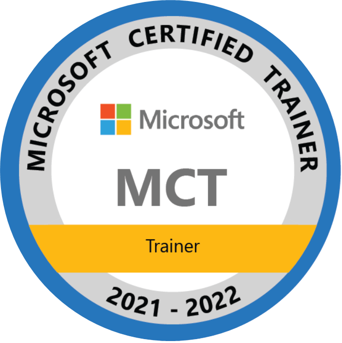 Microsoft Certified Trainer 2021