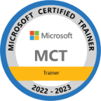 Microsoft Certified Trainer Year 3 Badge